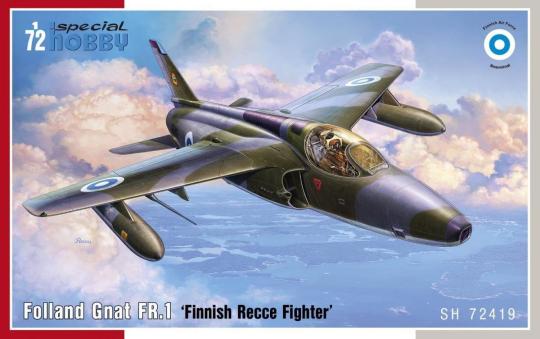 1/72 Folland Gnat FR.1 Finnish Recce Fighter 