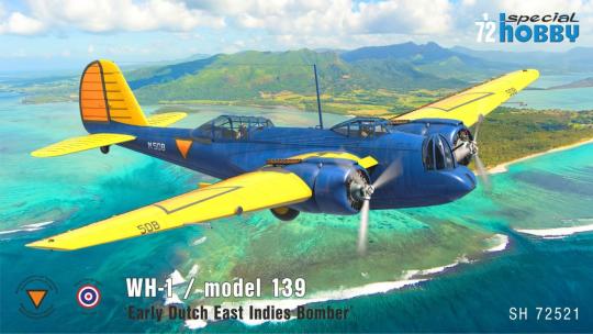 1/72 WH-1 / model 139 'Early Dutch East Indies Bomber' 