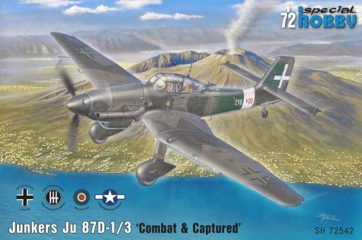 1/72 Junkers Ju 87D-1/3 combat & captured 