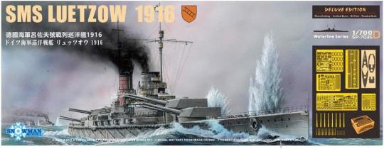 1/700 SMS Lützow 1916 (deluxe) 
