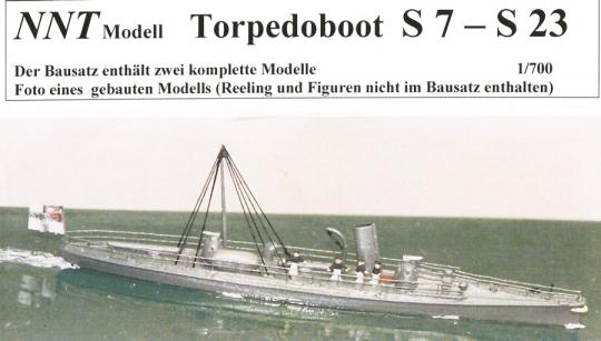 S 7 - S 23 SMS Torpedoboot (x2) 1885 