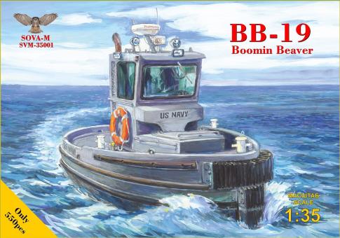 1/35 BB-19 Boomin Beaver Tug Boat 