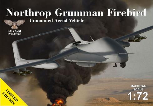 1/72 Northrop Grumman Firebird UAV Concept 