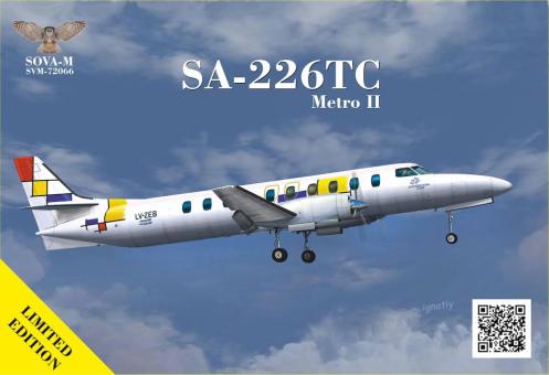 1/72 SA-226TC Metro II Regional Airliner 