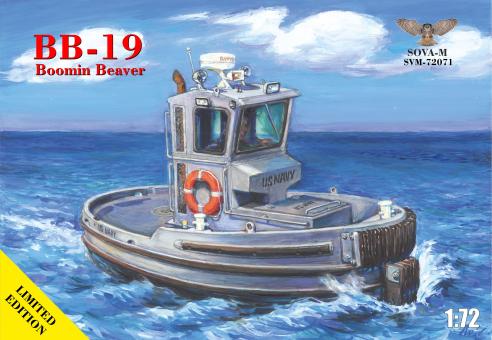 1/72 BB-19 Boomin Beaver Tug Boat 
