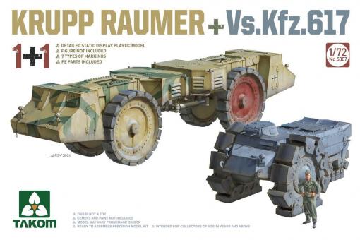 Krupp Räumer + Vs.Kfz.617 (1+1 set) 