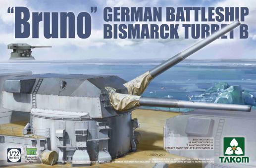 Bruno German Battleship Bismarck Turret B 