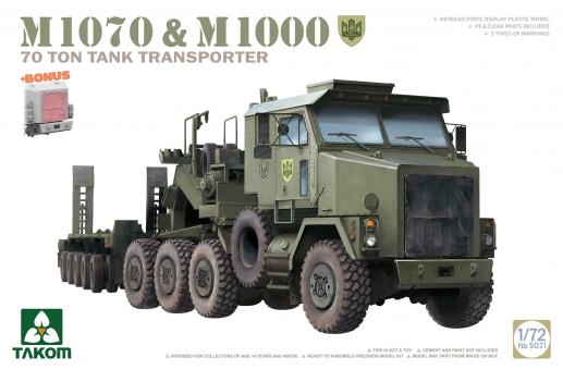 1/72 M1070 & M1000 70-Ton Tank Transporter 
