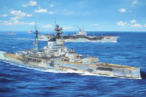 1/350 HMS Resolution Battleship 