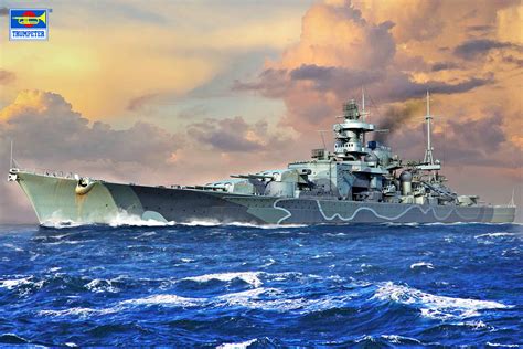 Scharnhorst German Battleship 1/700 