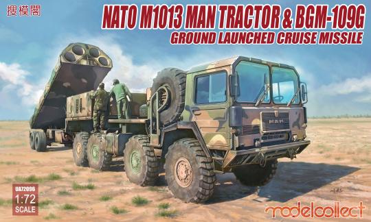 NATO USA Army M1014 Tractor & BGM-109G Ground launched Cruise Missile 