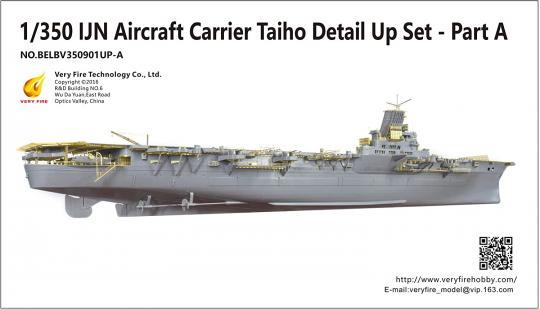 IJN Aircraft Carrier Taiho Detail Up Set - Part A 
