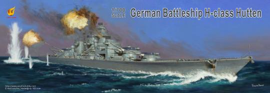 H-Klasse 39 German Battleship 