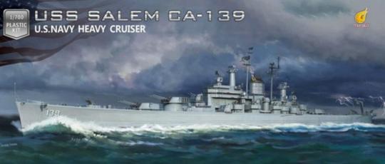 USS Salem CA-139 US Navy Heavy Cruiser 