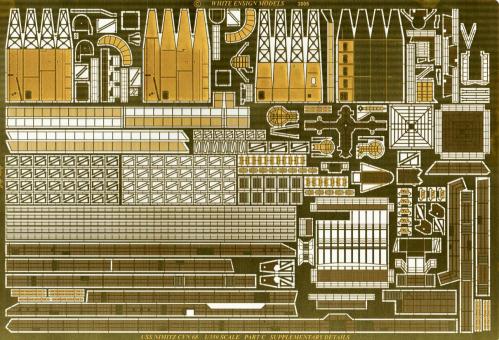 Nimitz Class Carriers / Late Fit Parts 