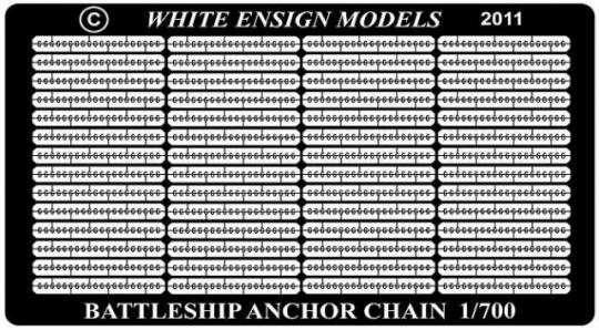 1/700 Battleship Anchor Chain 