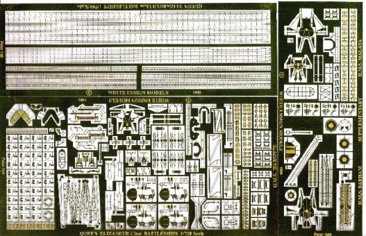 Queen Elizabeth class Battleships WWII 