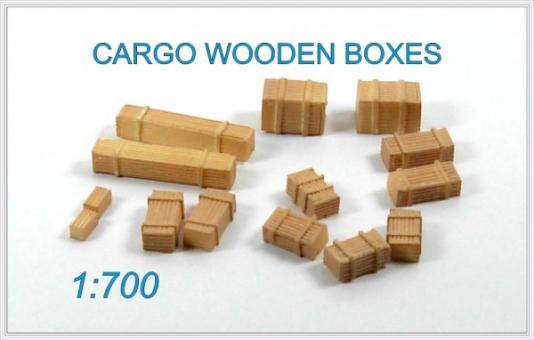 Cargo Wooden Boxes (14x) 