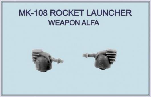 MK-108 Rocket Launcher / Weapon Alfa (x4) 