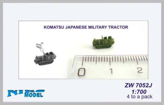 Komatsu Japanese Military Tractor (x4) 