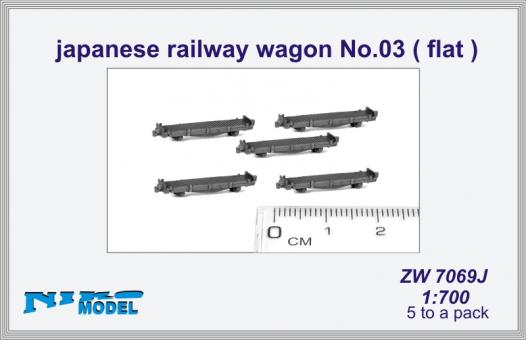 Japanese railway wagon No. 03 