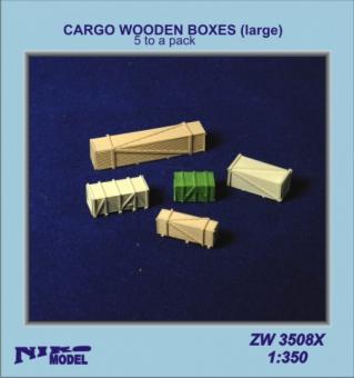 Cargo Wooden Boxes large (5 to a pack) 
