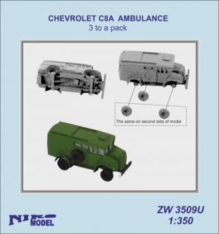 Chevrolet C8A Ambulance (x3) 