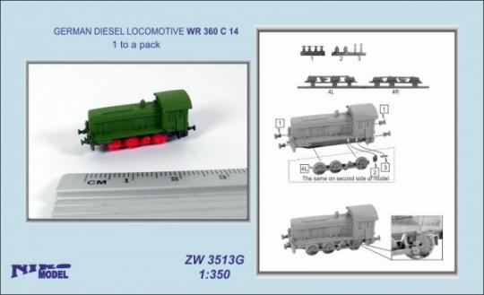 Lokomotive Germ. Diesel WR 360 C 14 