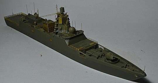 YG resin kit 1/700 Russian Type P.22350 Guide Missile Frigate new version 