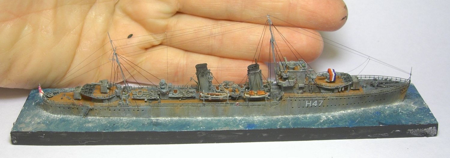 NNT Modell | British Destroyer B-Class HMS Blanche Or HMS Basilisk ...